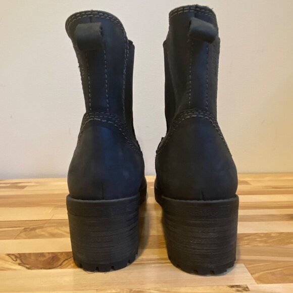 Cougar Dallas Waterproof Womens chunky heels Ankle Boots Dark blue Size 7M - Picture 2 of 16